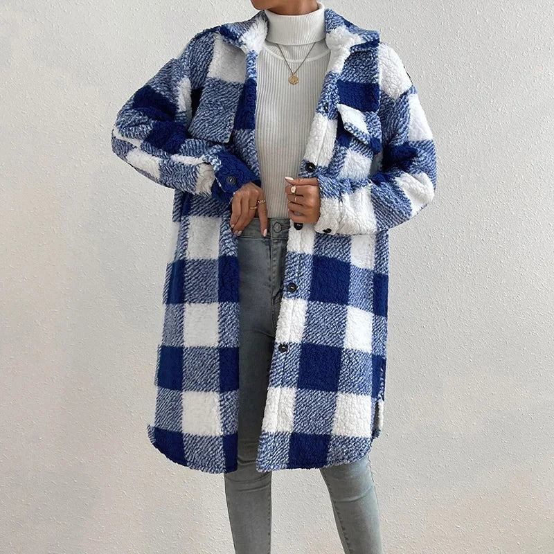 WW | Plaid Women's Jacket with Polar Fleece