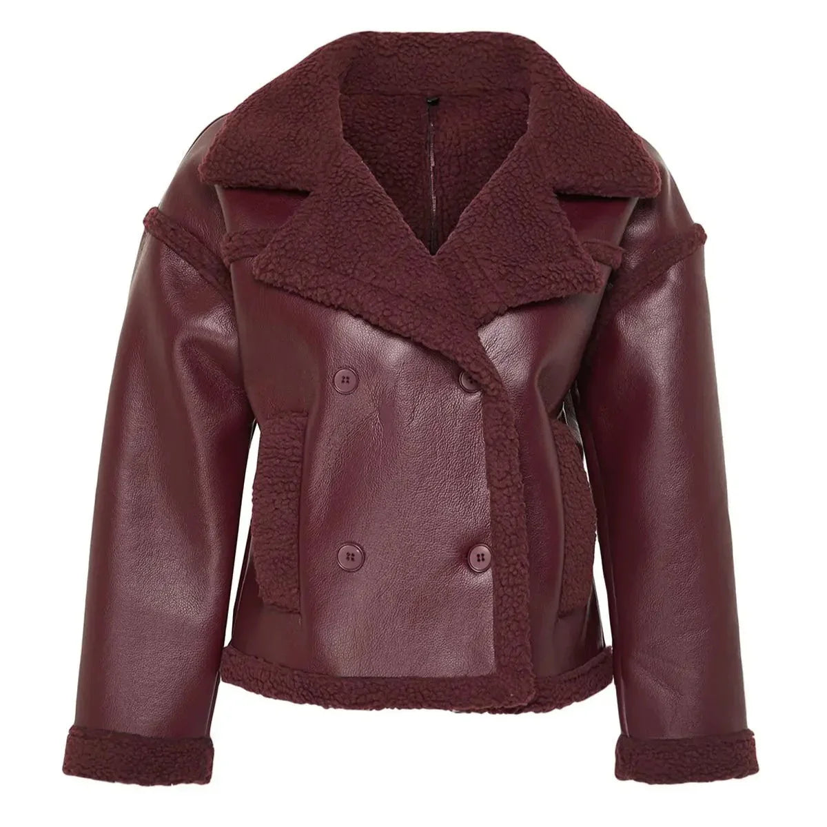 WW | Jacke aus Kunstleder