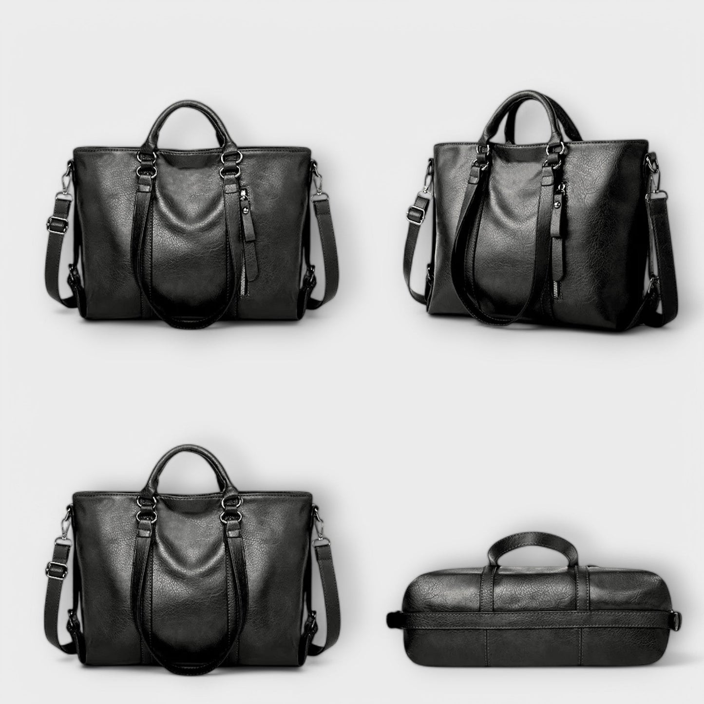 WW | Large Leather Handbag