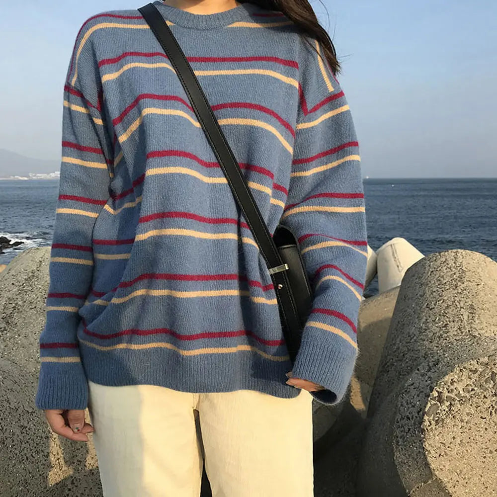 WW | Crew-Neck Knit Sweater