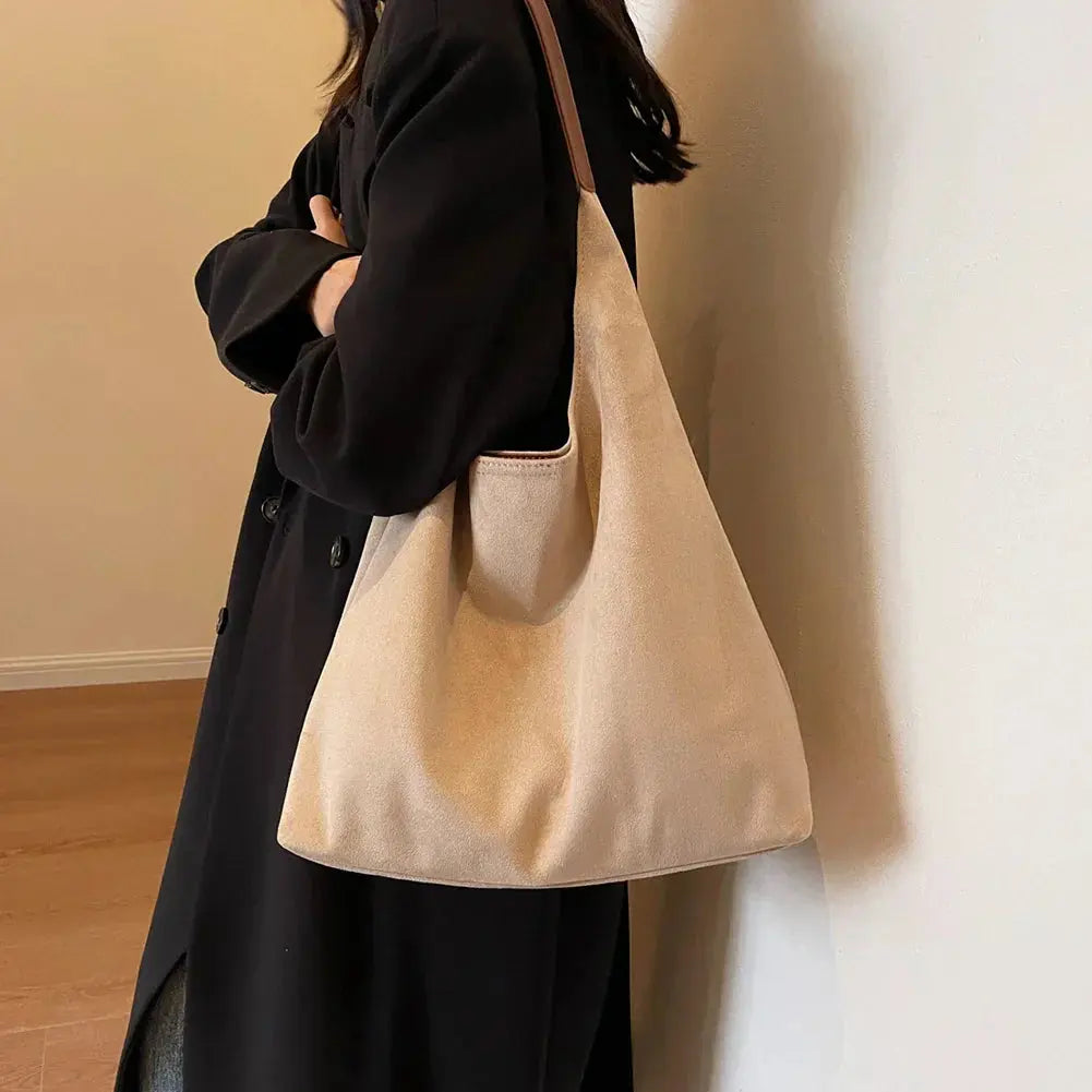 WW | Tote Tasche Aus Wildleder