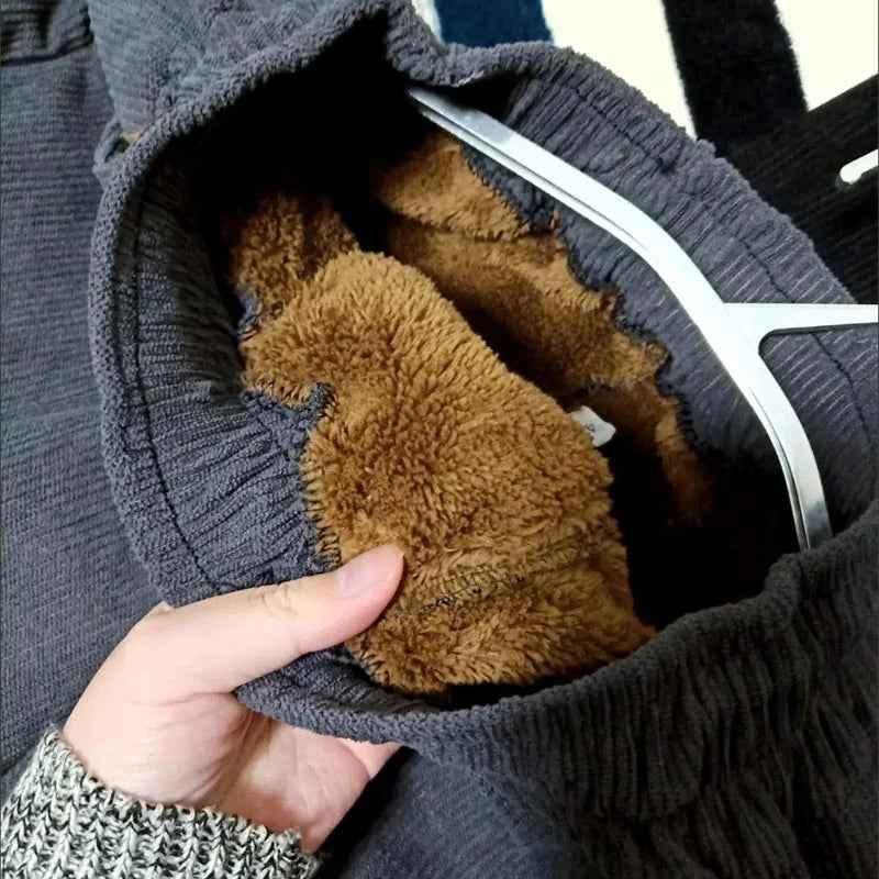 WW | Winter Jogging Pants - Warm Plush Lining & Casual Design