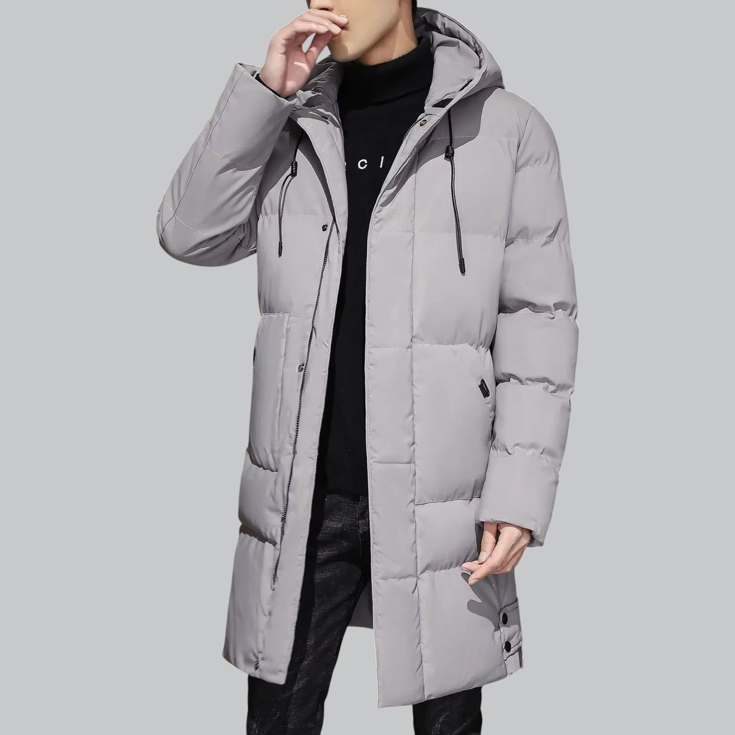 WW | Stylish Long Puffer Jacket