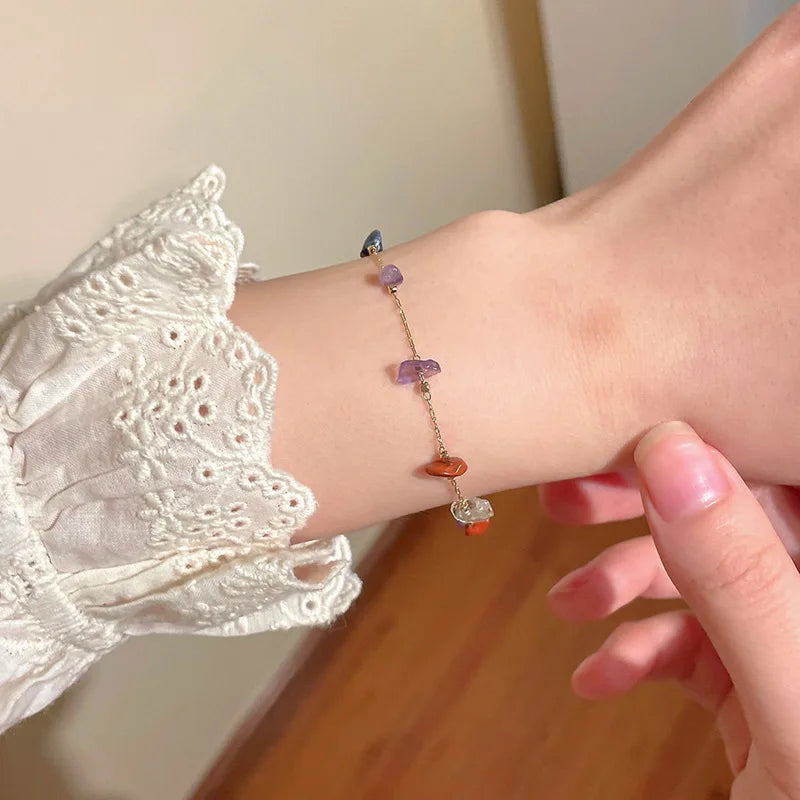 WW | Elegant Natural Gemstone Necklace