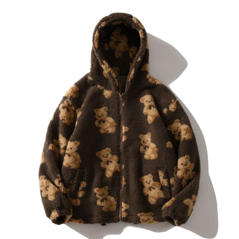 WW | Women's Jacket with Bear Print