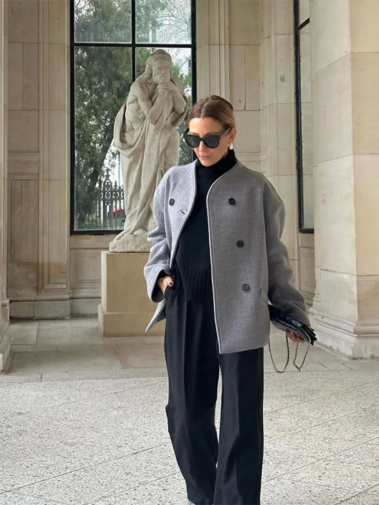 WW | Casual wool coat
