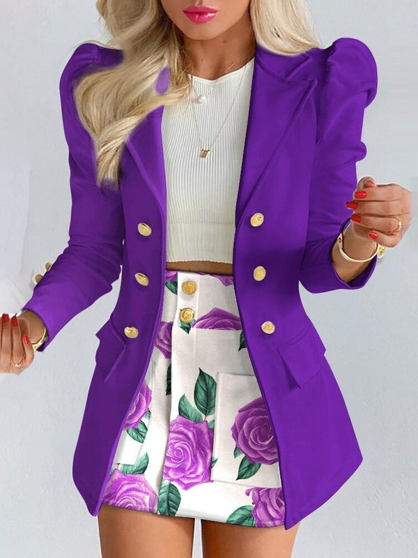 WW | 2-teiliges Set (Blazer + Rock)