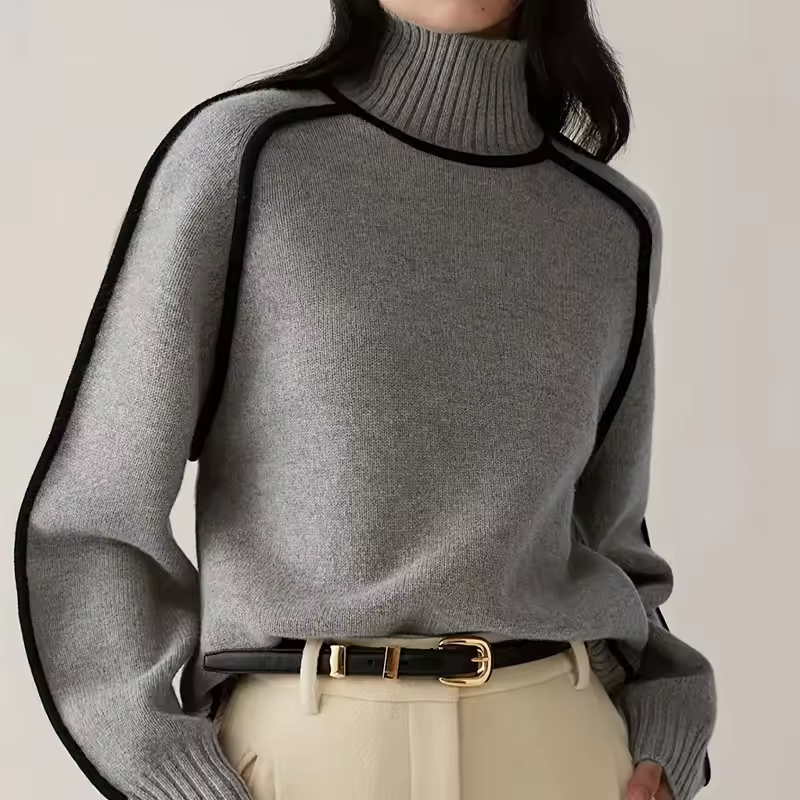 WW | Strick Rollkragenpullover für mühelosen Herbststil