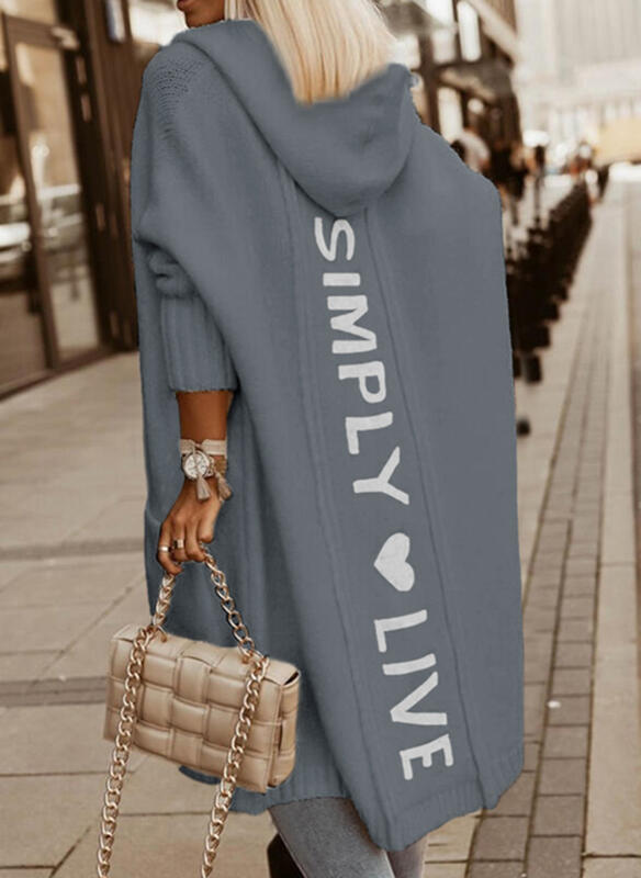 WW | Knitted with "simply Live" print