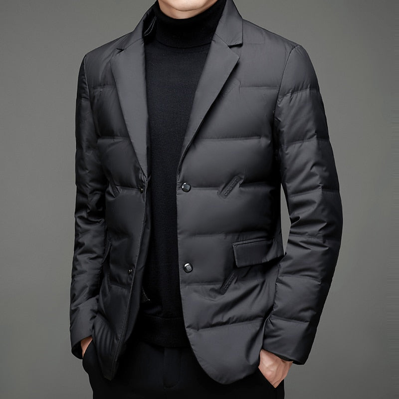 WW | Modischer gefütterter Blazer für Herren