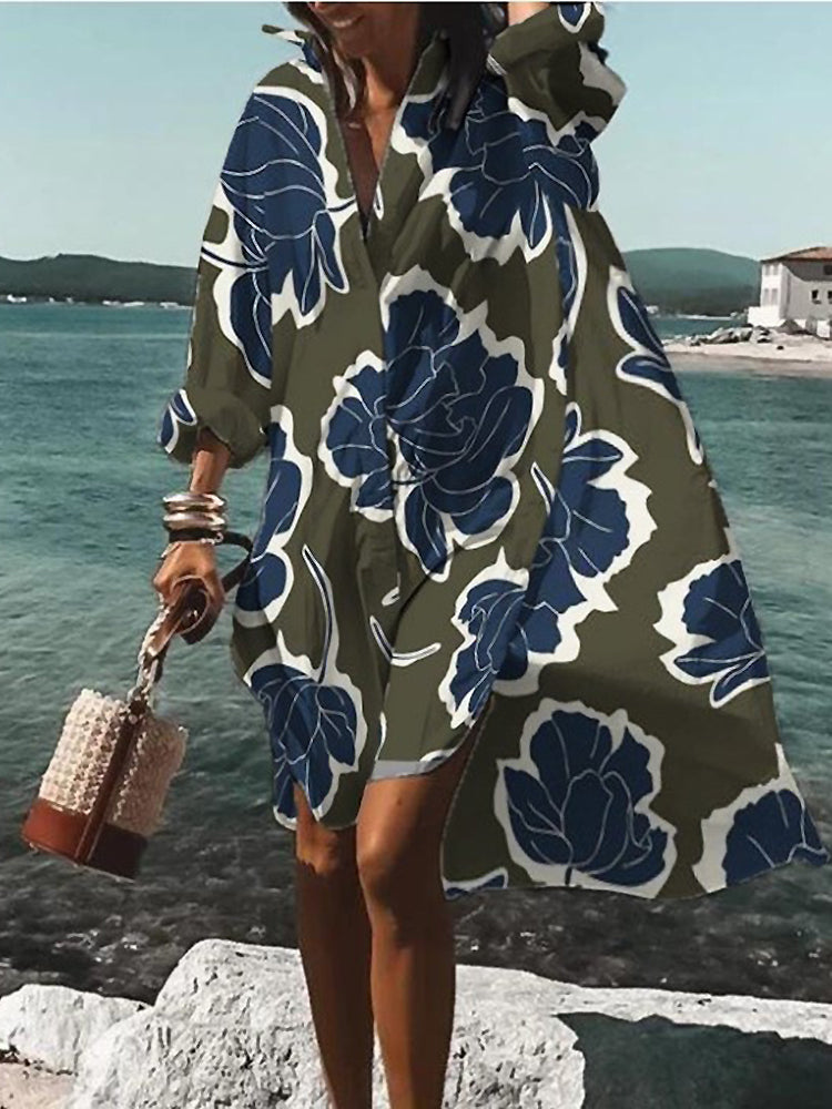 Zanira™ | Kleid mit Knopfleiste
