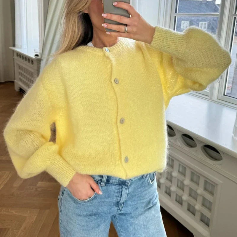 WW | buttoned warm soft cardigan