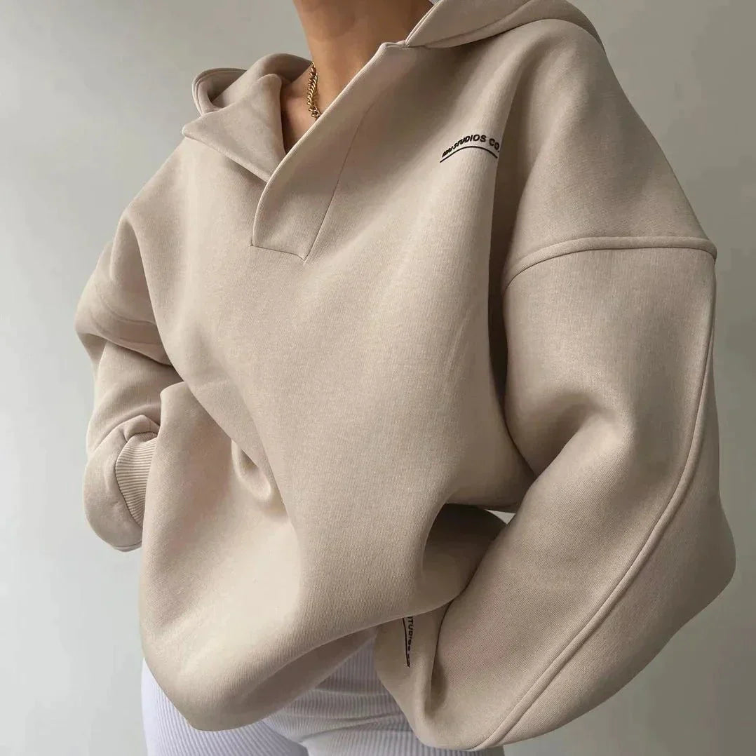 W&W - Verträumter Wollpullover mit Kapuze