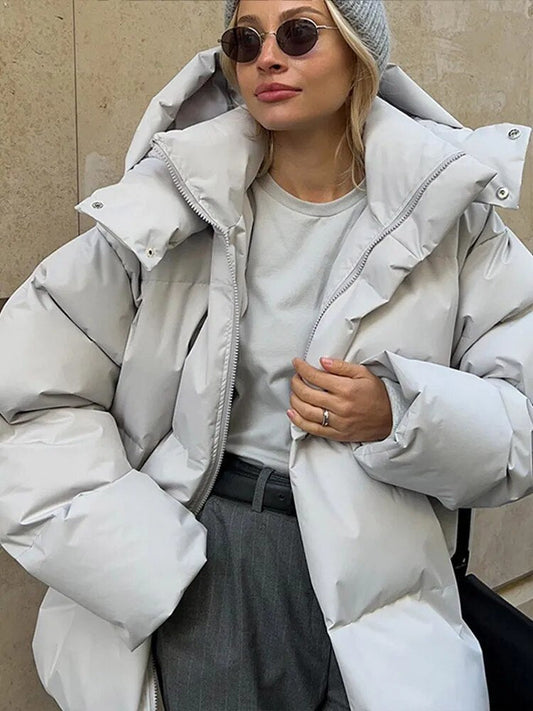 WW | Übergröße Pufferjacke für Frauen