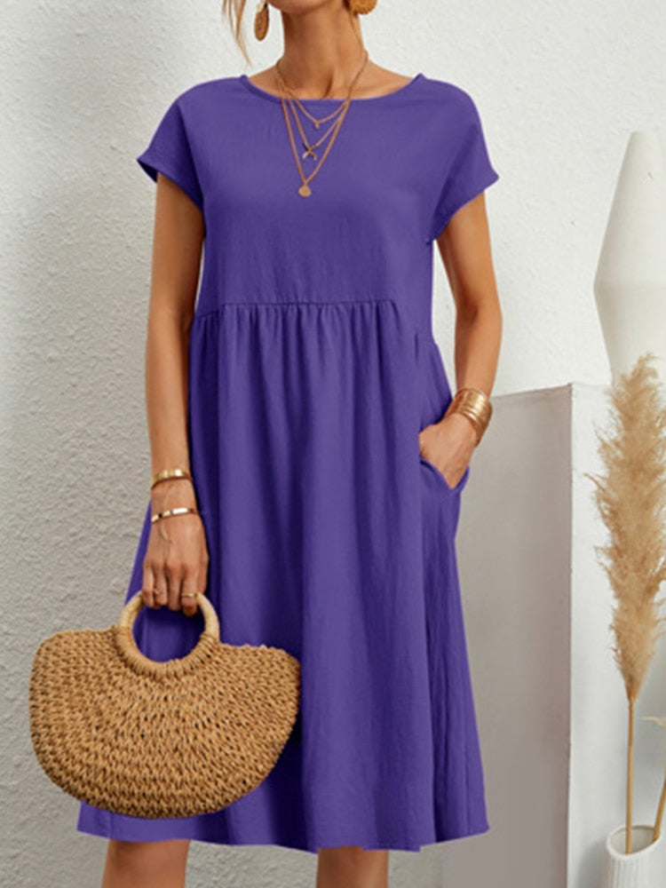 WW | Fashionable Mid-Length Dress For Women