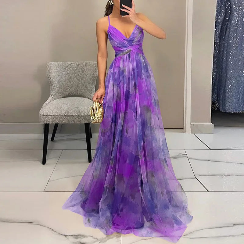 Giselle – Maxikleid mit Blumenmuster