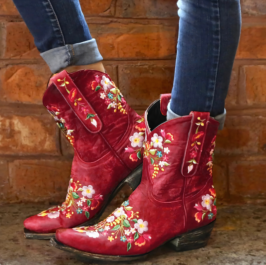 WW | Wetterbeständige Vintage Cowgirl-Stiefel