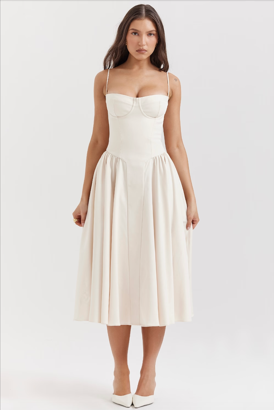 Michaela - Sleeveless Midi Dress