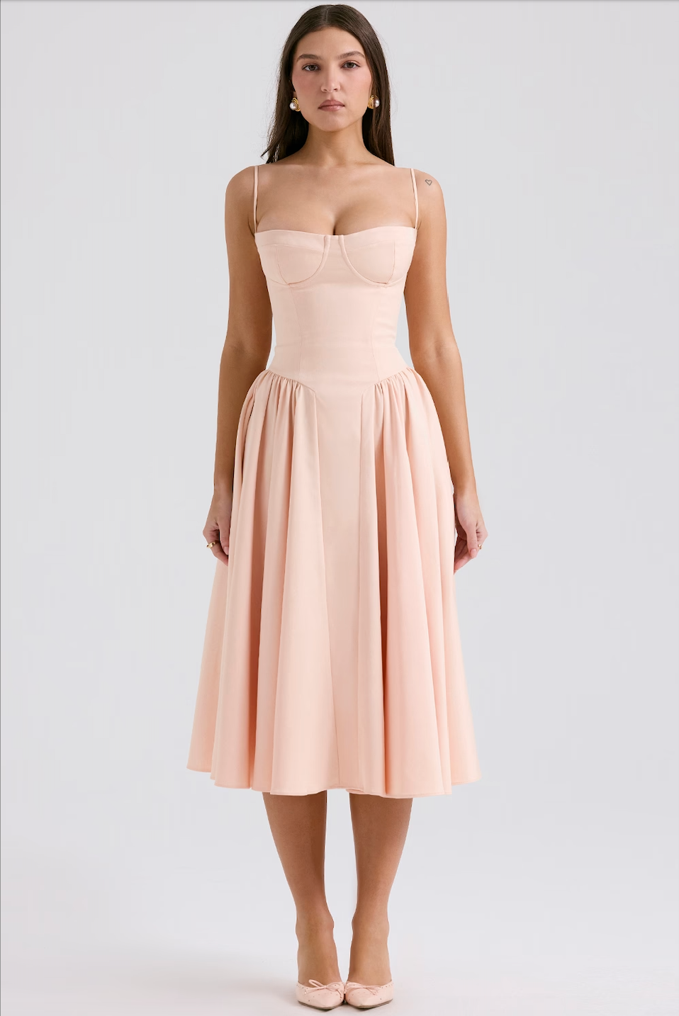 Michaela - Sleeveless Midi Dress