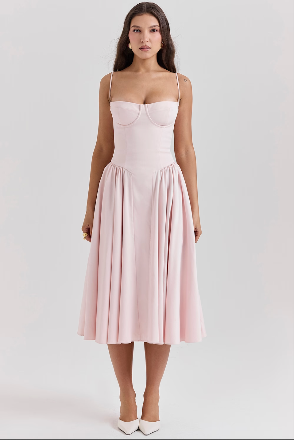 Michaela - Sleeveless Midi Dress