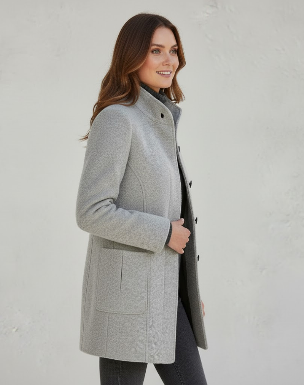 WW | Kurzmantel Modern Elegant Übergangsjacke für Alltag & Beruf
