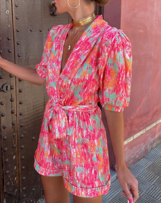 WW | Colorful Summer Jumpsuit