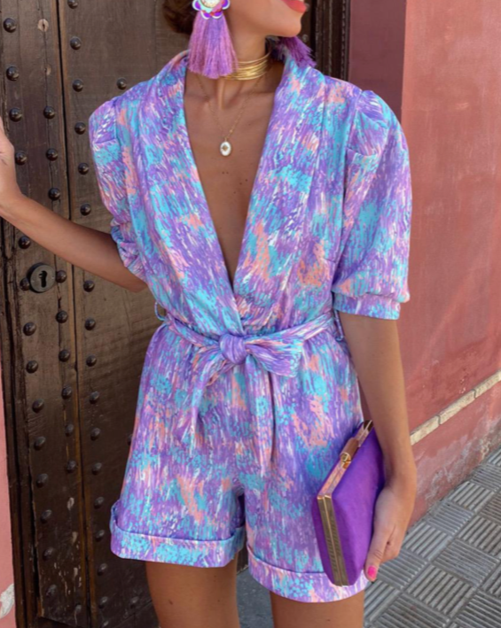 WW | Colorful Summer Jumpsuit