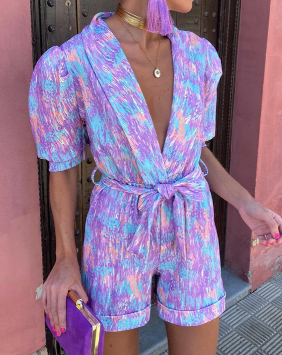 WW | Colorful Summer Jumpsuit