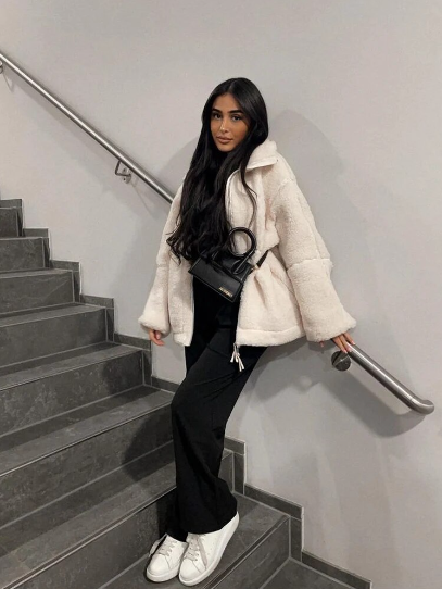 WW | Short Teddy Jacket for Women