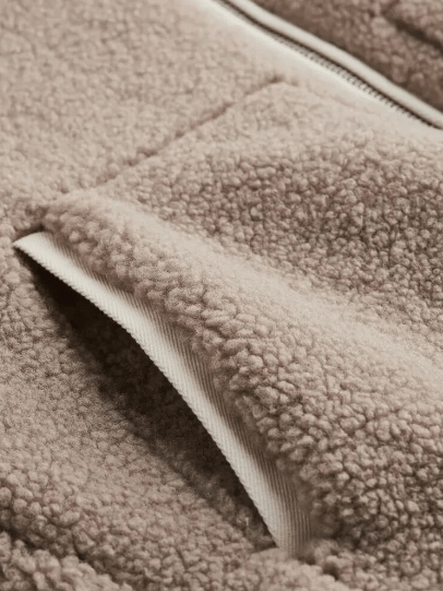 WW | Sherpa-Jacke - Reißverschluss-Design - Gemütliche Winterlage