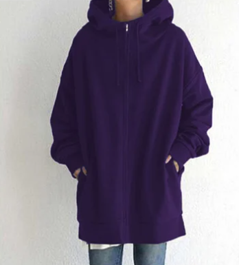 WW | Damen-Hoodie mit Reißverschluss für Herbst/Winter