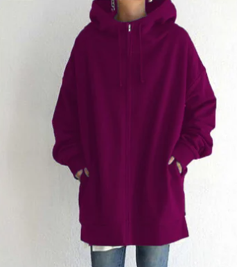 WW | Damen-Hoodie mit Reißverschluss für Herbst/Winter