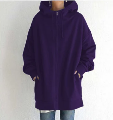 WW | Damen-Hoodie mit Reißverschluss für Herbst/Winter