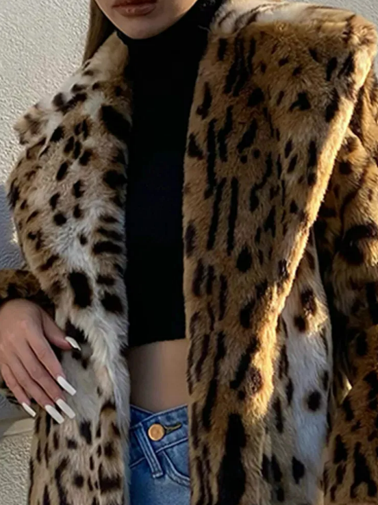 WW | Lose Tiger Druck Mantel