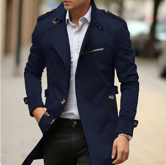 WW | Trenchcoat Casual Elegant für Herren