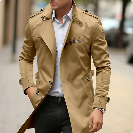 WW | Trenchcoat Casual Elegant für Herren
