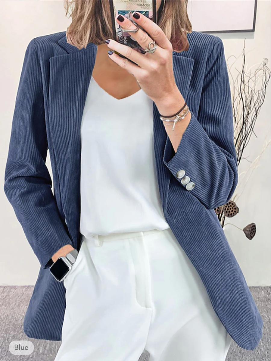 WW | formelle Cord-Jacke
