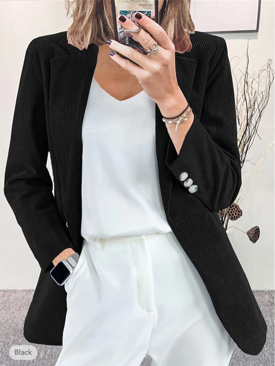 WW | formelle Cord-Jacke