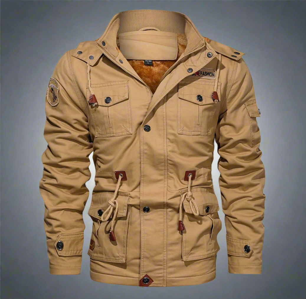 WW | Warm Men's Winter Jacket with Lining
