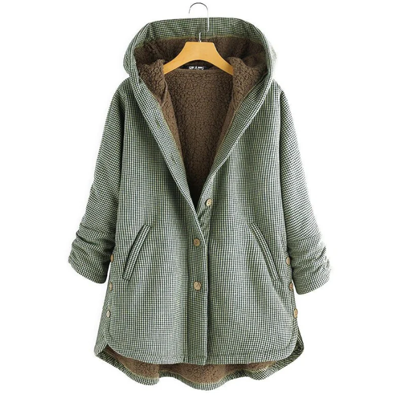 WW | moderne kurze Jacke mit luxuriösem Kragen