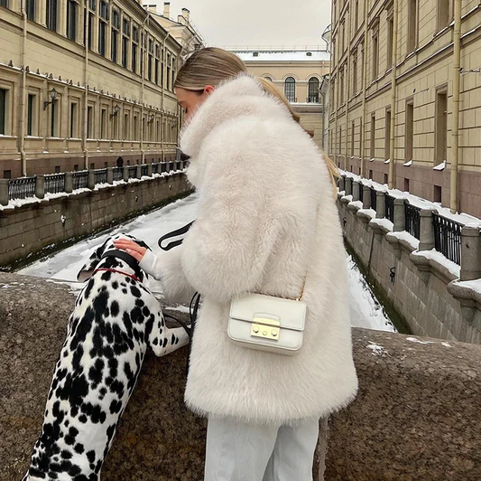 WW | Luxurious Faux Fur Jacket for Women