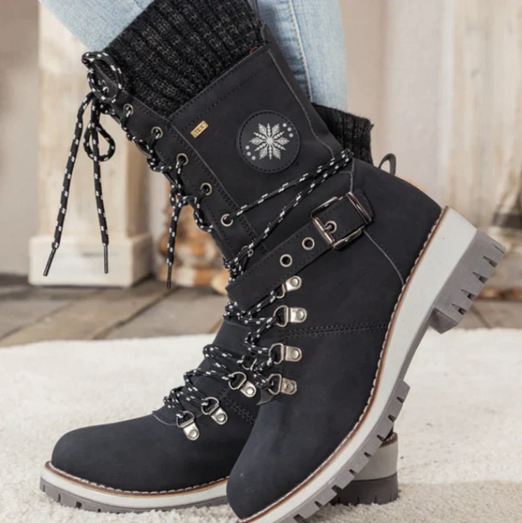 WW | Waterproof knee-high snow boots for women