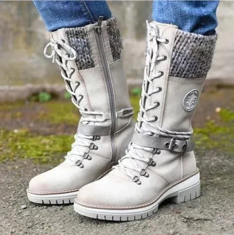 WW | Waterproof knee-high snow boots for women