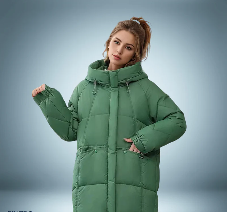 WW | Fashionable Down Jacket in Grey