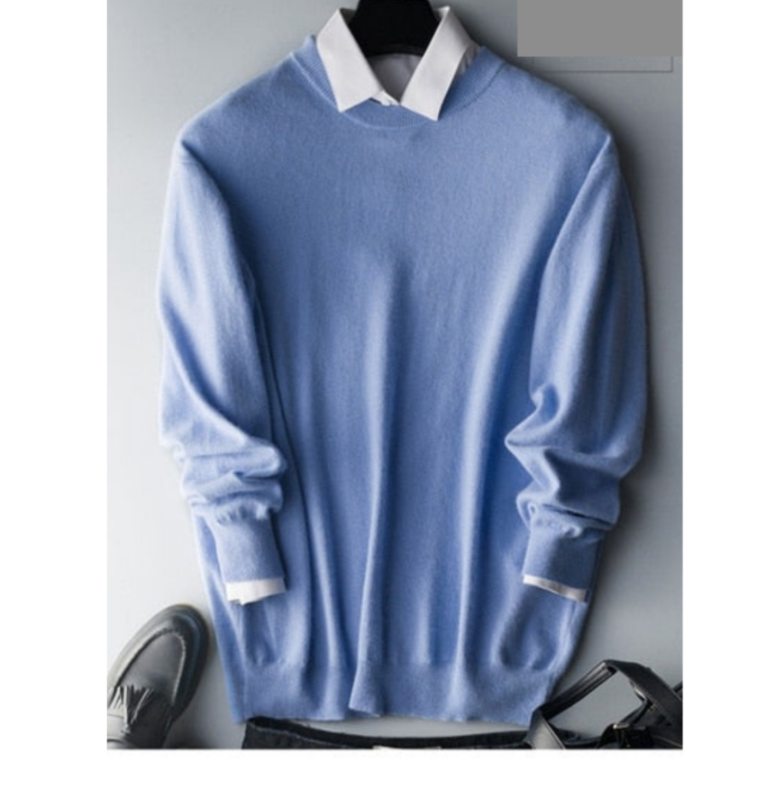 WW | Classic Knit Wool Round Neck Long Sleeve Regular Fit