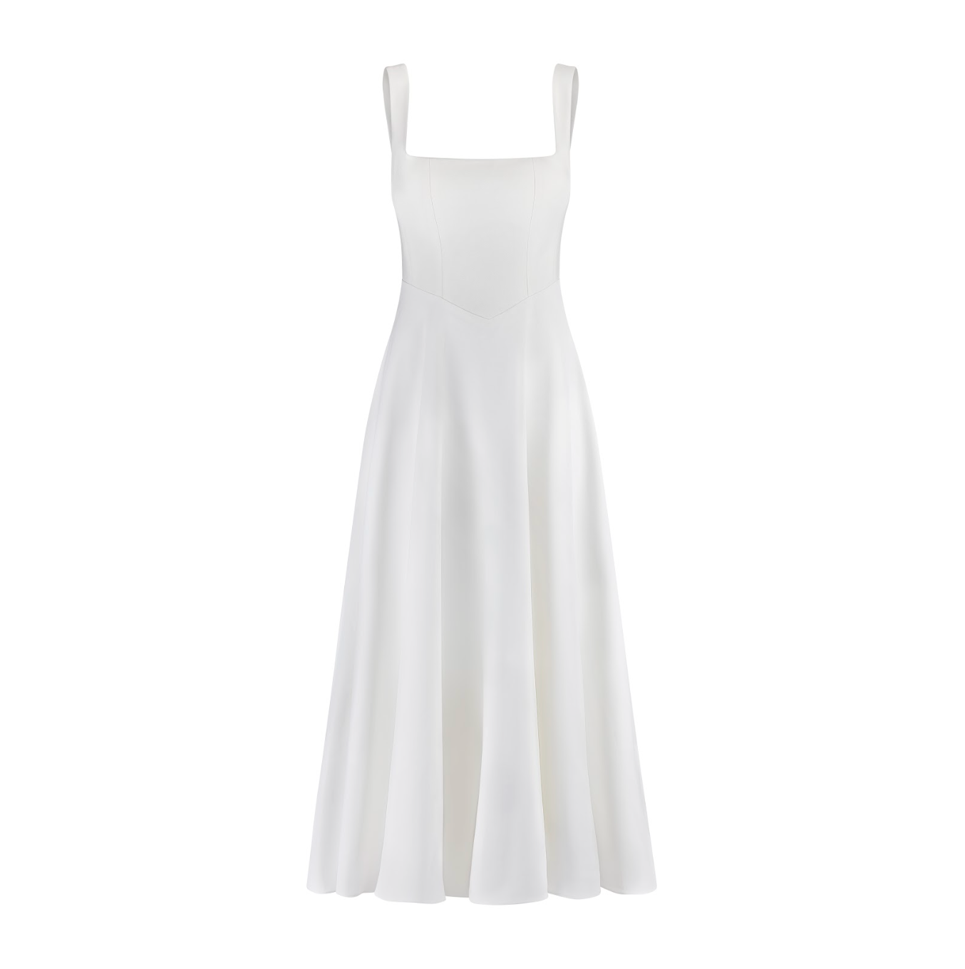 YARA-BELLE | Midikleid mit hoher Taille