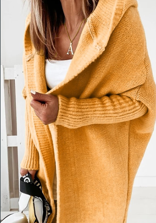 WW | Pullover Lange Strickjacke