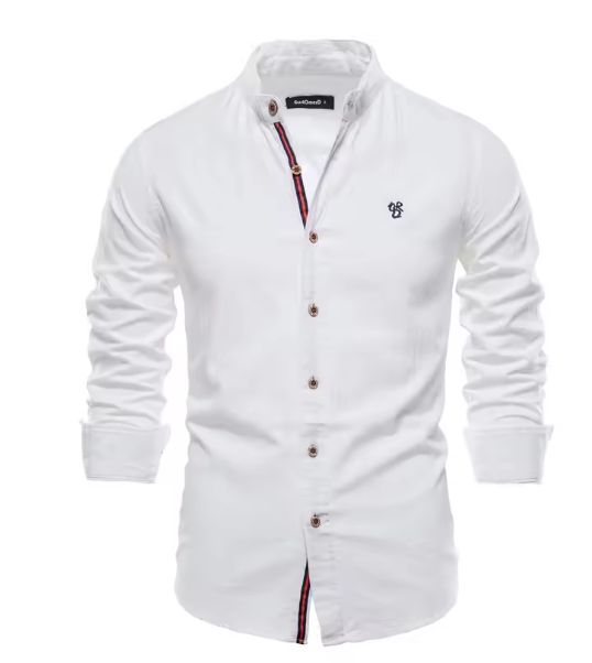 WW | Herren Elegantes Leinenhemd