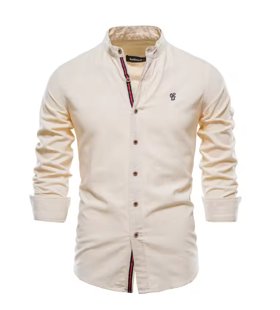 WW | Herren Elegantes Leinenhemd