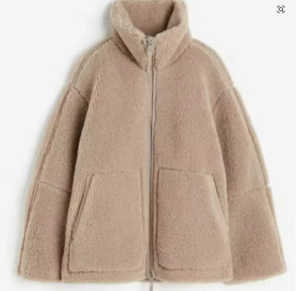 WW | Damenmantel mit Reißverschluss - Lässiger Stil